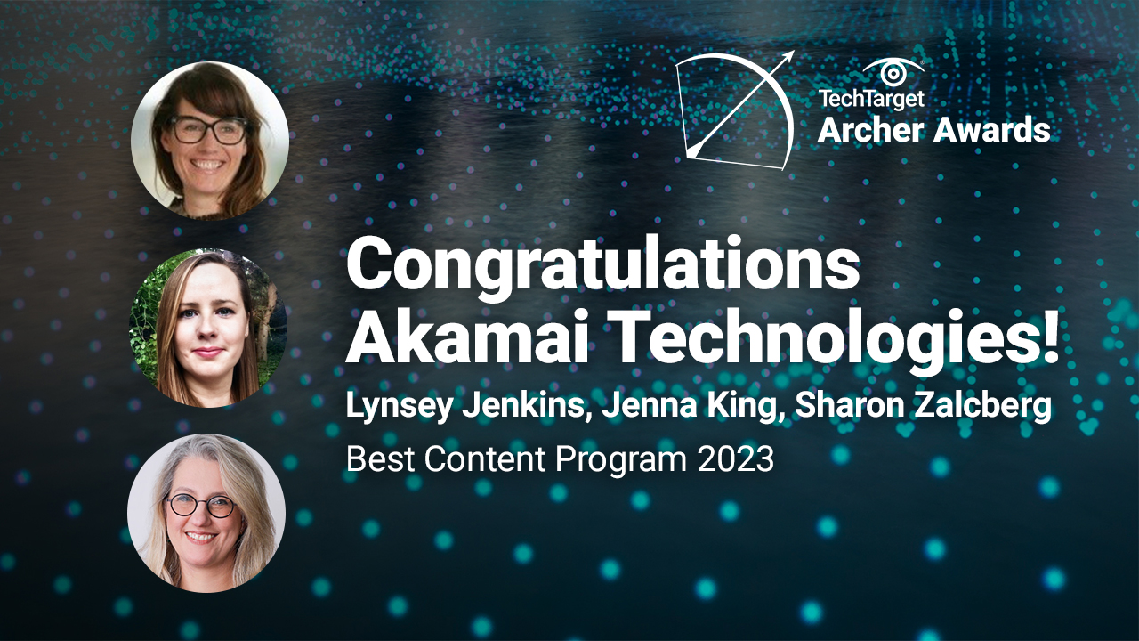 Akamai-Technologies_Best-Content-Program-Archer-Award_Social_Media-2023