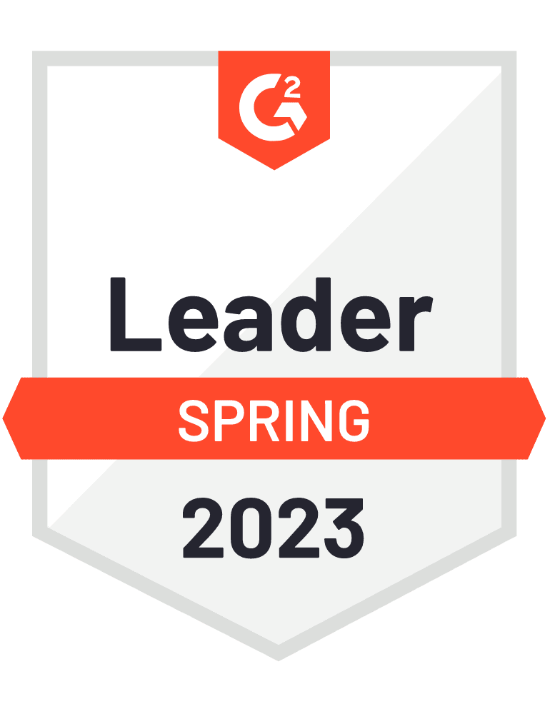G2 2022 spring leader badge